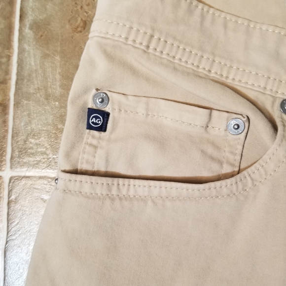 AG Everett Slim Straight Leg Jeans Tan - Picture 5 of 14